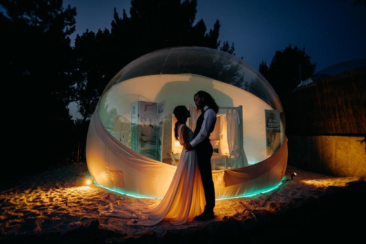 Burbujas Astronomicas Albarari Sanxenxo Hotel Luaran gambar