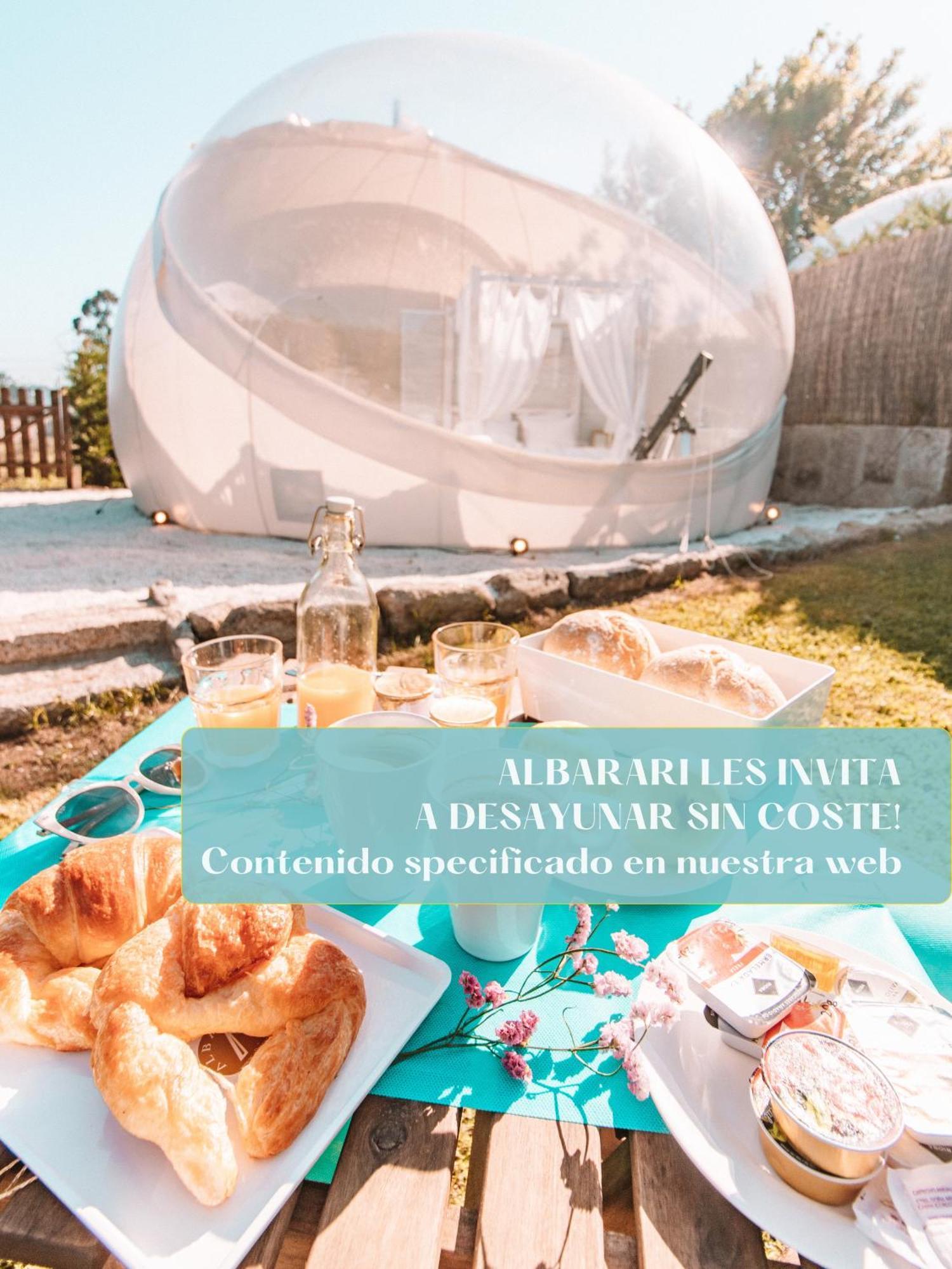 Burbujas Astronomicas Albarari Sanxenxo Hotel Luaran gambar