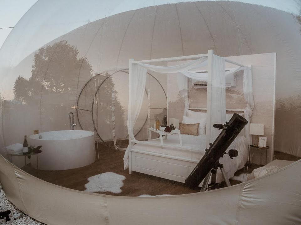 Burbujas Astronomicas Albarari Sanxenxo Hotel Luaran gambar