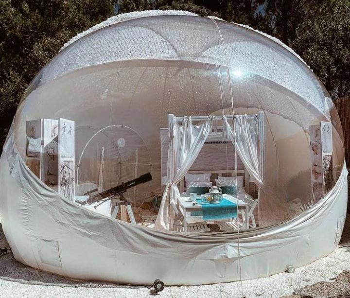 Burbujas Astronomicas Albarari Sanxenxo Hotel Luaran gambar