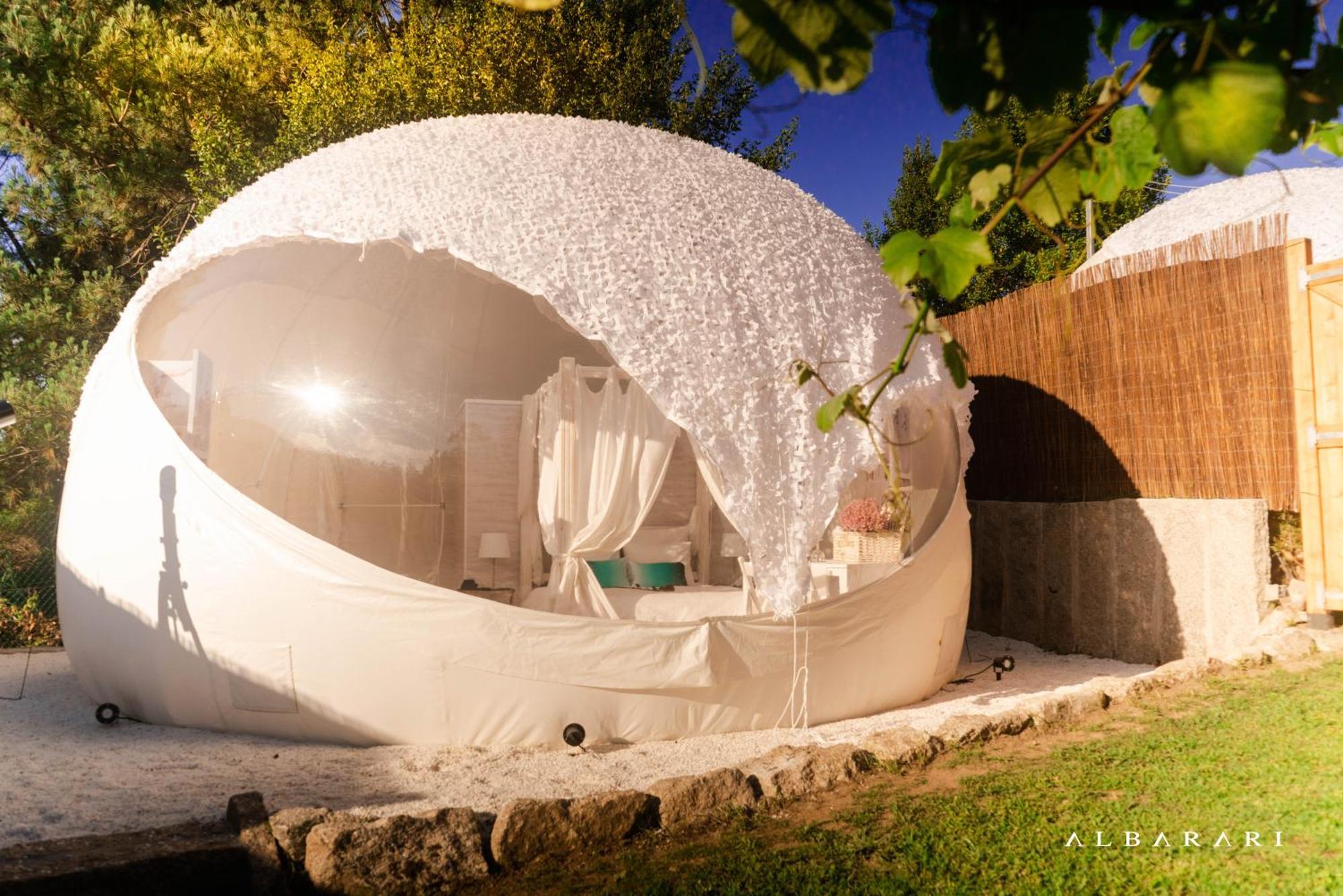 Burbujas Astronomicas Albarari Sanxenxo Hotel Luaran gambar